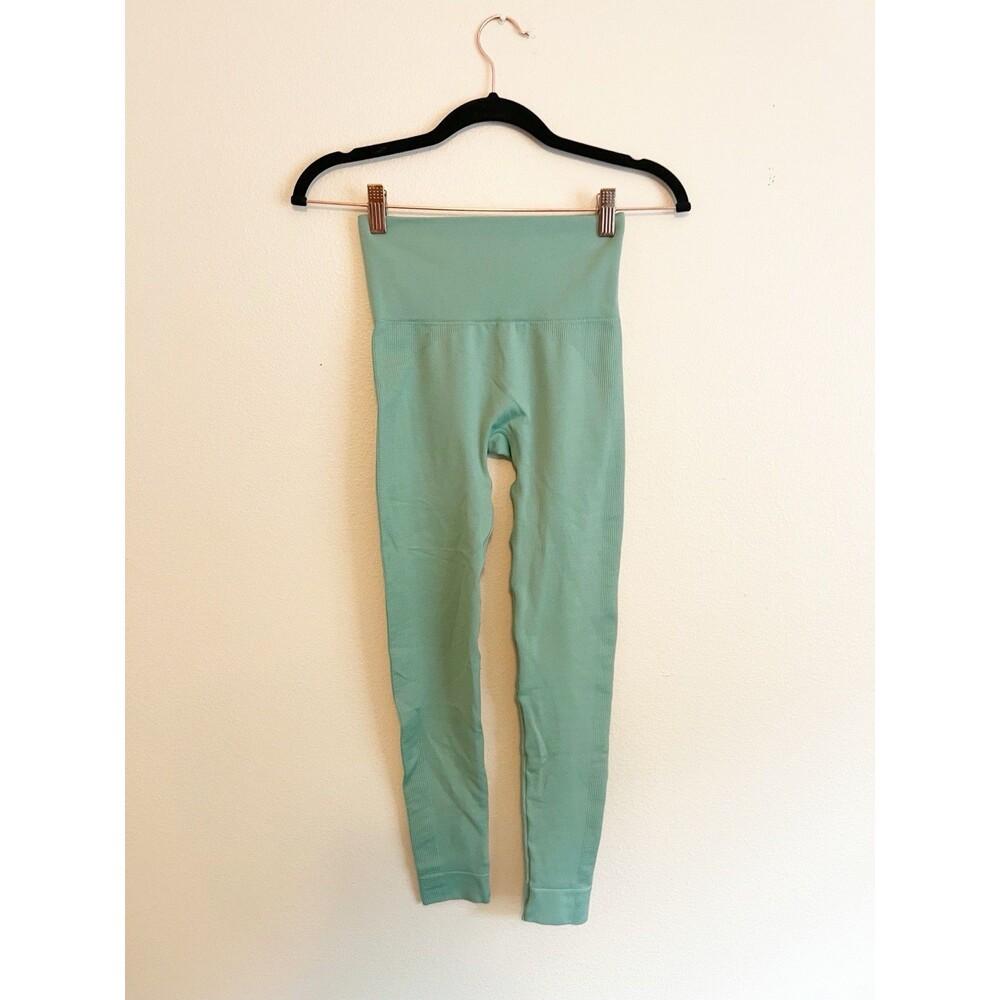 SETActive Ribbed Leggings Women’s Size XS Green‎ Matcha